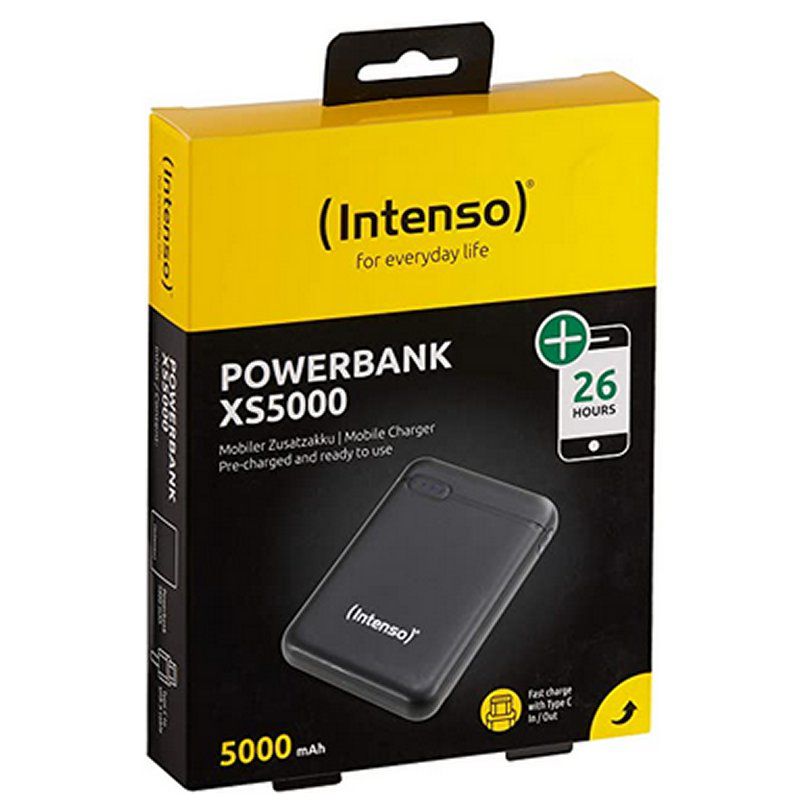 Intenso Powerbank Xs5000 5000mah Negro